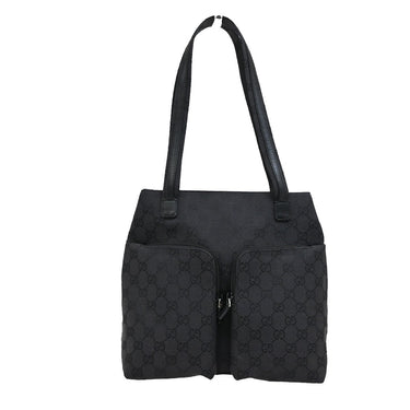 Gucci Double Pocket Tote GG Canvas