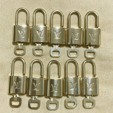 Louis Vuitton Cadenas Bag Charm Gold-plated