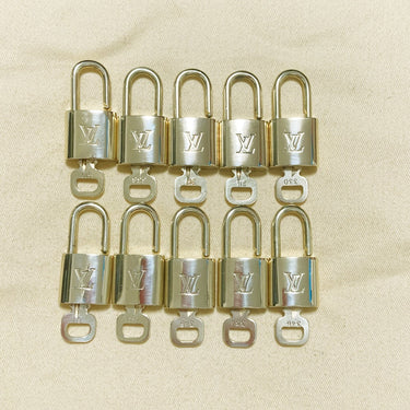 Louis Vuitton Cadenas Bag Charm Gold-plated