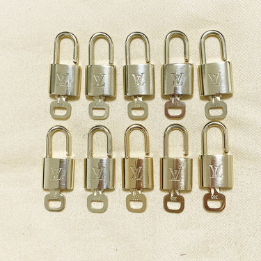 Louis Vuitton Cadenas Bag Charm Gold-plated