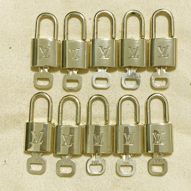 Louis Vuitton Cadenas Bag Charm Gold-plated