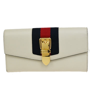 Gucci Sylvie Continental Wallet Leather