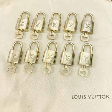 Louis Vuitton Cadenas Bag Charm Gold-plated