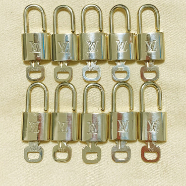 Louis Vuitton Cadenas Bag Charm Gold-plated