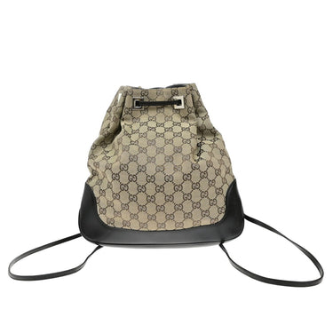 Gucci Drawstring Backpack GG Canvas