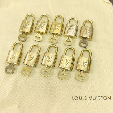 Louis Vuitton Cadenas Bag Charm Gold-plated