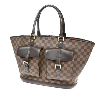 Louis Vuitton Manosque Handbag Damier