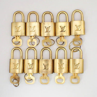 Louis Vuitton Cadenas Bag Charm Gold-plated
