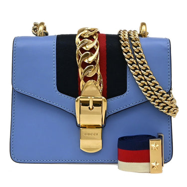 Gucci Sylvie Shoulder Bag Leather