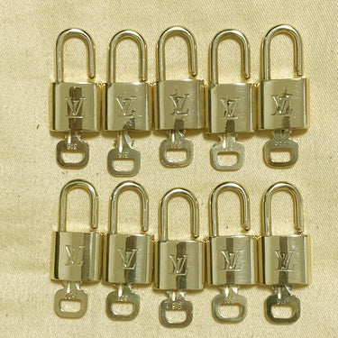 Louis Vuitton Cadenas Bag Charm Gold-plated