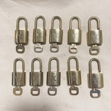 Louis Vuitton Cadenas Bag Charm Gold-plated