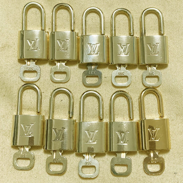 Louis Vuitton Cadenas Bag Charm Gold-plated
