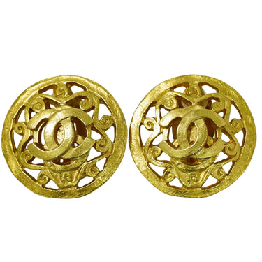Chanel Logo CC Gold-plated