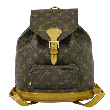 Louis Vuitton Vintage Montsouris Backpack Monogram Canvas