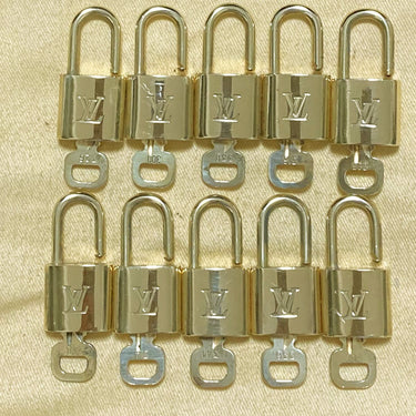 Louis Vuitton Cadenas Bag Charm Metal with Enamel