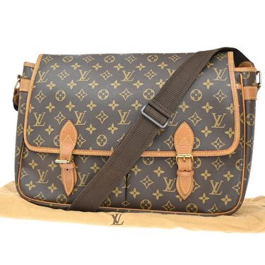 Louis Vuitton Sac Gibeciere Messenger Bag Monogram Canvas