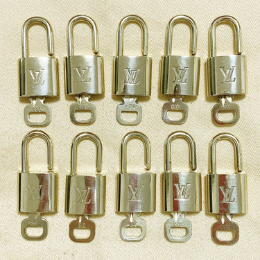 Louis Vuitton Cadenas Bag Charm Gold-plated