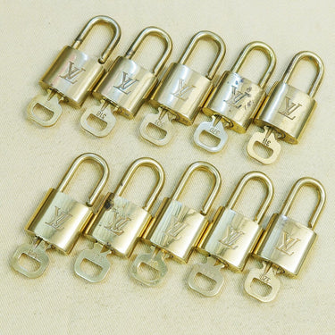 Louis Vuitton Cadenas Bag Charm Gold-plated