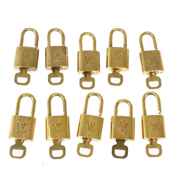 Louis Vuitton Cadenas Bag Charm Gold-plated