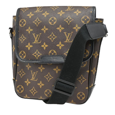 Louis Vuitton Bass Messenger Bag Macassar Monogram Canvas
