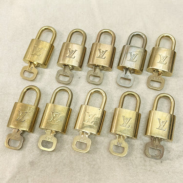 Louis Vuitton Cadenas Bag Charm Gold-plated