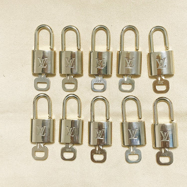 Louis Vuitton Cadenas Bag Charm Gold-plated
