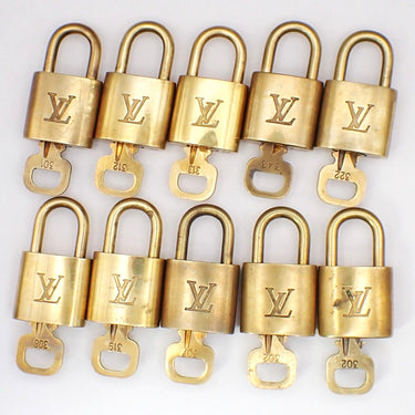 Louis Vuitton Cadenas Bag Charm Gold-plated