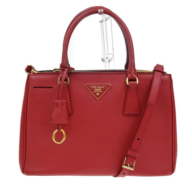 Prada Galleria Double Zip Tote Saffiano Leather