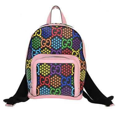 Gucci Zip Pocket Backpack Psychedelic Print GG Coated Canvas