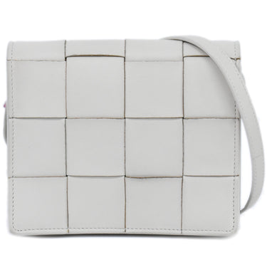 Bottega Veneta Cassette Pouch on Strap Maxi Intrecciato Leather