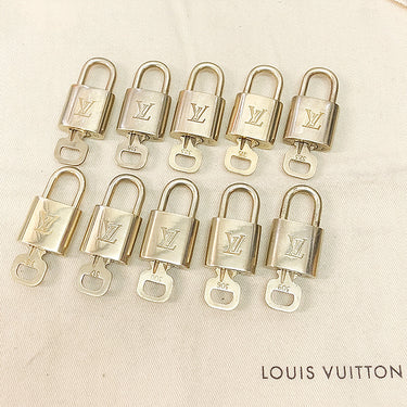 Louis Vuitton Cadenas Bag Charm Gold-plated