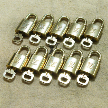Louis Vuitton Cadenas Bag Charm Gold-plated