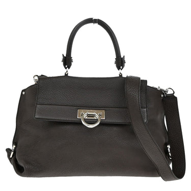 Salvatore Ferragamo Sofia Satchel Leather