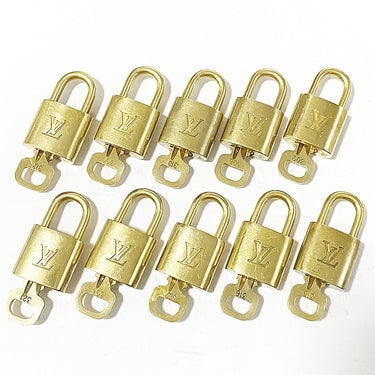 Louis Vuitton Cadenas Bag Charm Gold-plated