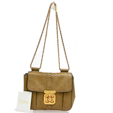 Chloe Elsie Shoulder Bag Perforated Leather