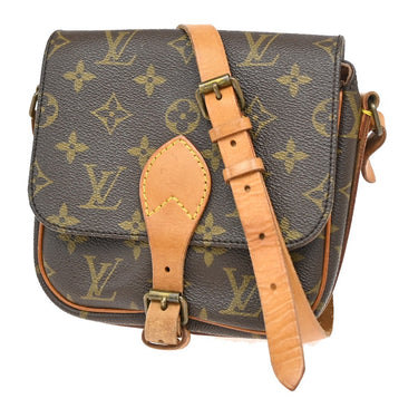 Louis Vuitton Cartouchiere Handbag Monogram Canvas