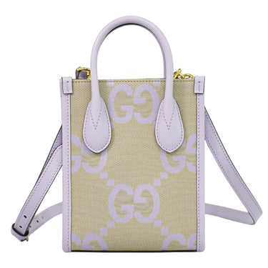 Gucci Vertical Tote Jumbo GG Canvas