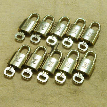 Louis Vuitton Cadenas Bag Charm Gold-plated