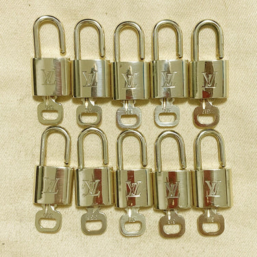 Louis Vuitton Cadenas Bag Charm Gold-plated