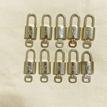 Louis Vuitton Cadenas Bag Charm Gold-plated