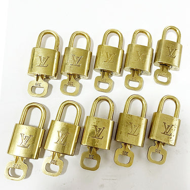 Louis Vuitton Cadenas Bag Charm Gold-plated