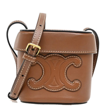 Celine Cuir Triomphe Box Bag Leather