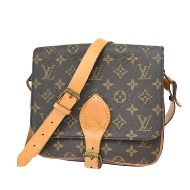 Louis Vuitton Cartouchiere Handbag Monogram Canvas