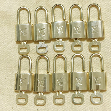 Louis Vuitton Cadenas Bag Charm Gold-plated