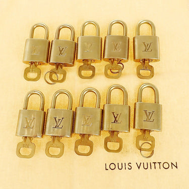 Louis Vuitton Cadenas Bag Charm Gold-plated