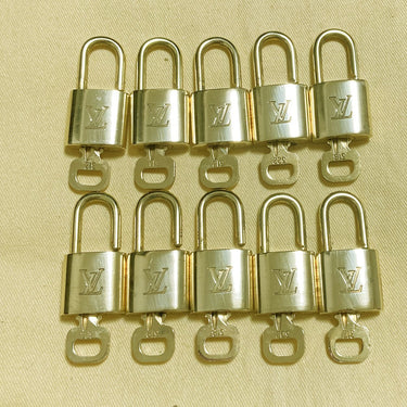 Louis Vuitton Cadenas Bag Charm Gold-plated