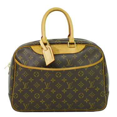 Louis Vuitton Deauville Handbag Monogram Canvas