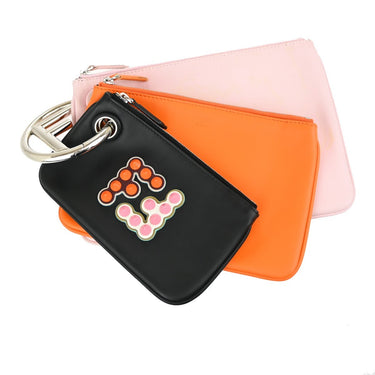 Fendi Triplette Pouch Set Calfskin