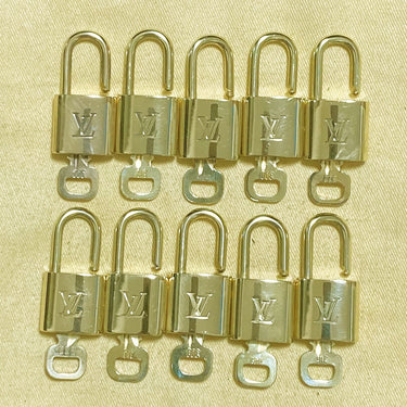 Louis Vuitton Cadenas Bag Charm Gold-plated