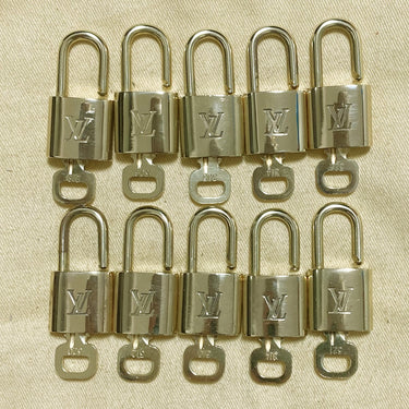 Louis Vuitton Cadenas Bag Charm Gold-plated